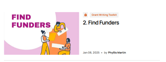 Funds + Find Funders live week Post feature image