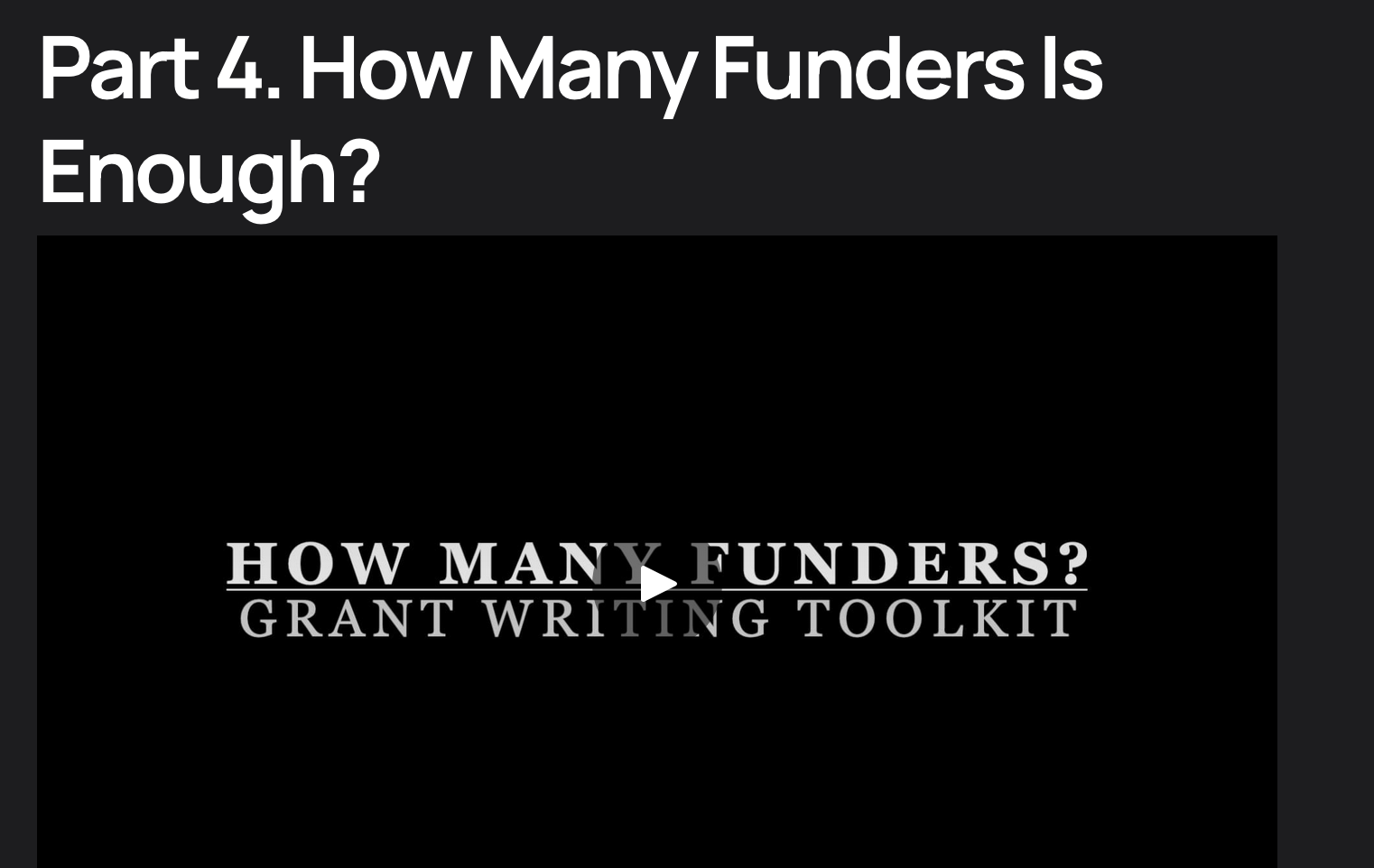 FF Live Week final day - funder lists in The Resource Library Post feature image